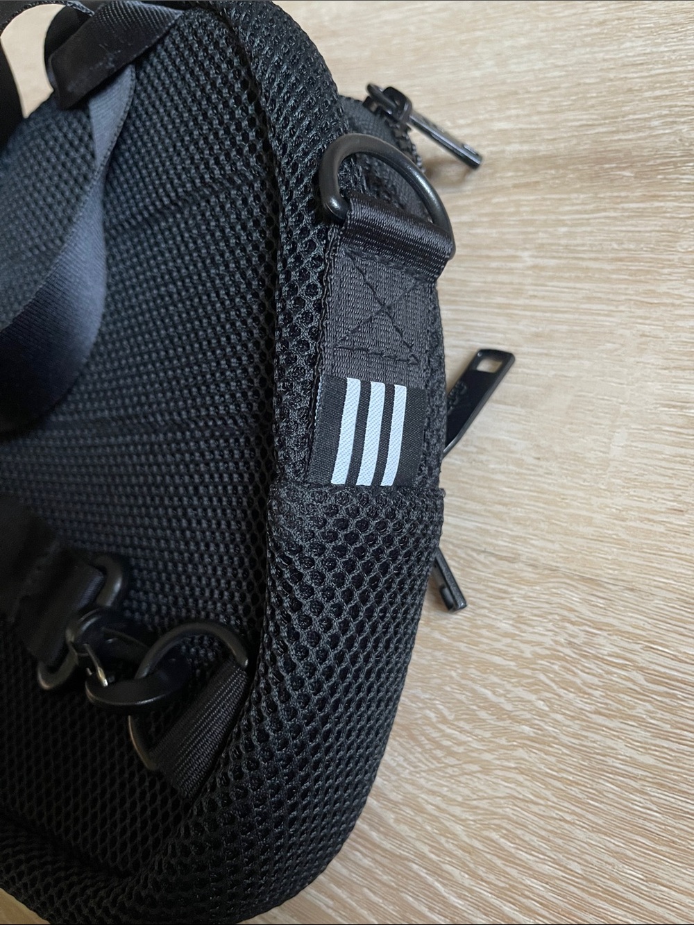 Adidas black mini backpack purse - Picture 5 of 5